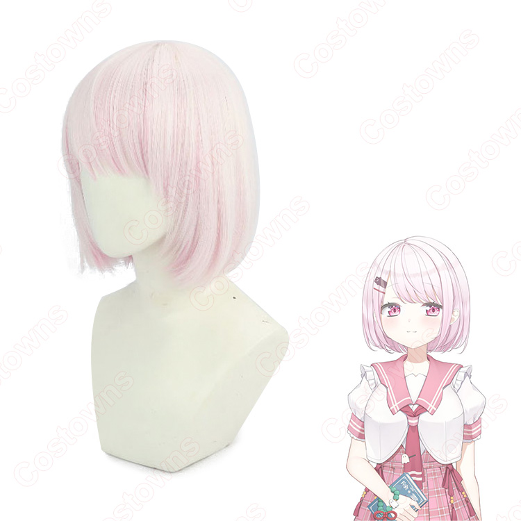 VTuber にじさんじ 椎名唯華 コスプレウィッグ - Costowns