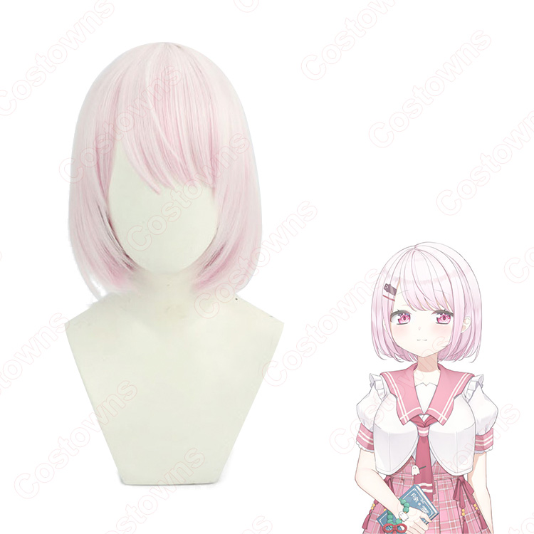 VTuber にじさんじ 椎名唯華 コスプレウィッグ - Costowns
