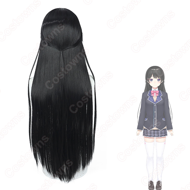 VTuber にじさんじ 月ノ美兎 コスプレウィッグ - Costowns