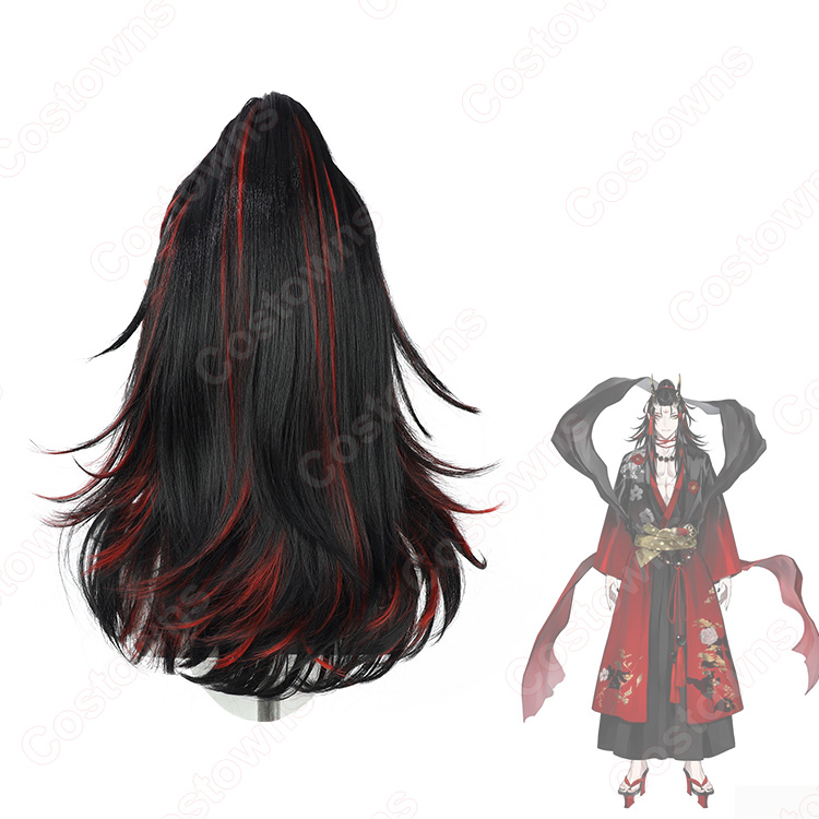 VTuber にじさんじ ヴォックス・アクマ 新衣装 コスプレウィッグ