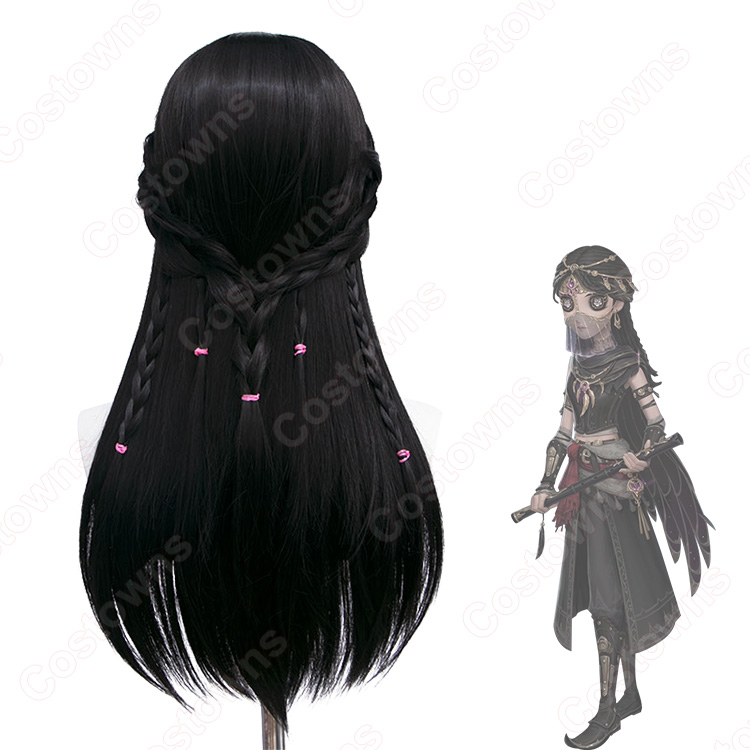 IdentityV 第五人格 骨董商(戚十一) カラス コスプレウィッグ - Costowns