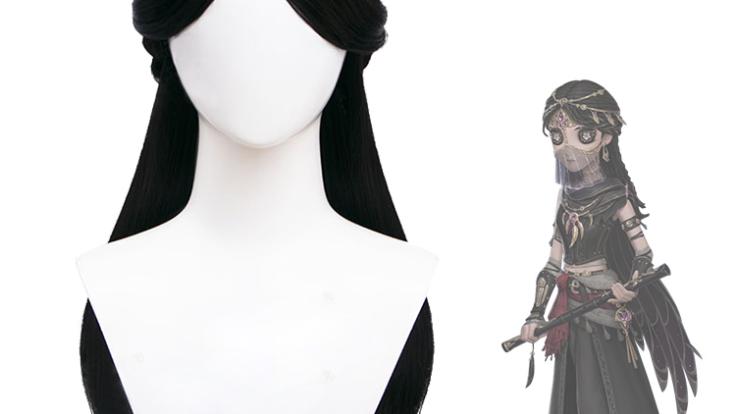 第五人格骨董商コスプレ、ウィッグ小道具付き IdentityV 第五人格 骨董商(戚十一) 白澤 コスプレウィッグ