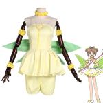 カードキャプターさくら 木之本桜 コスプレ衣装 精霊作戦服