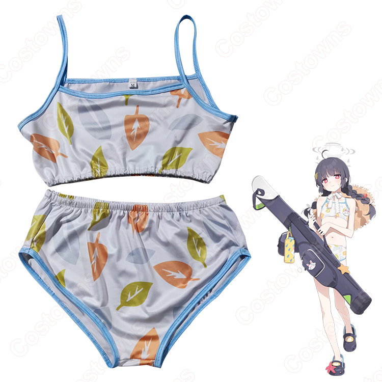 ブルーアーカイブ 霞沢ミユ 水着 コスプレ 衣装 ウィッグ ブルーアーカイブ-Blue Archive- 霞沢ミユ 水着コスプレウィッグ