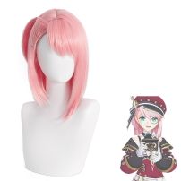 原神 シャルロット 新聞記者 コスプレウィッグ(コスプレウィッグ)