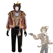 ツイステ ラギー マスカレードドレス コスプレ衣装 『ディズニー ツイステッドワンダーランド』 グロリアス・マスカレード〜紅蓮の花と救いの鐘〜 cosplay 仮装 変装(202×202)