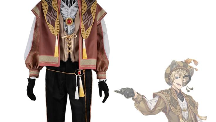 ツイステ マスカレード ラギー コスプレ衣装【最終値】 51f9UgH35DL._AC_UY1000_.jpg