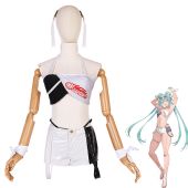 初音ミク コスプレ衣装 レーシングミク2023 水着(送料無料)