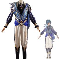 原神 ガイア・アルベリヒ 帆影に戯る風 コスプレ衣装 短刀の大盗賊 演劇衣装(原神 コスプレ衣装)