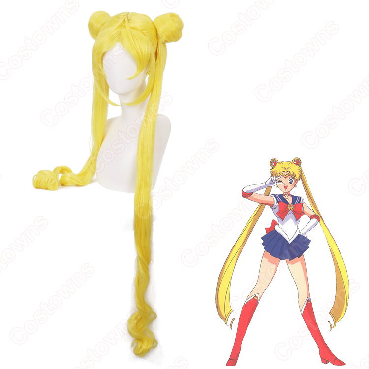 美少女戦士セーラームーン 月野うさぎ コスプレウィッグ - Costowns