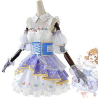 スクフェス 高坂穂乃果 コスプレ衣装 『ラブライブ！ スクールアイドルフェスティバル』 ロイヤルプリンセス編 楽しく学ぼう cosplay 仮装 変装(Love Live!（ラブライブ!） コスプレ衣装)