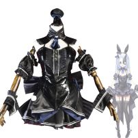 hololive（ホロライブ） 兎田ぺこら 新衣装 コスプレ衣装 黒フリフリバニードレス(ホロライブ（hololive） コスプレ衣装)