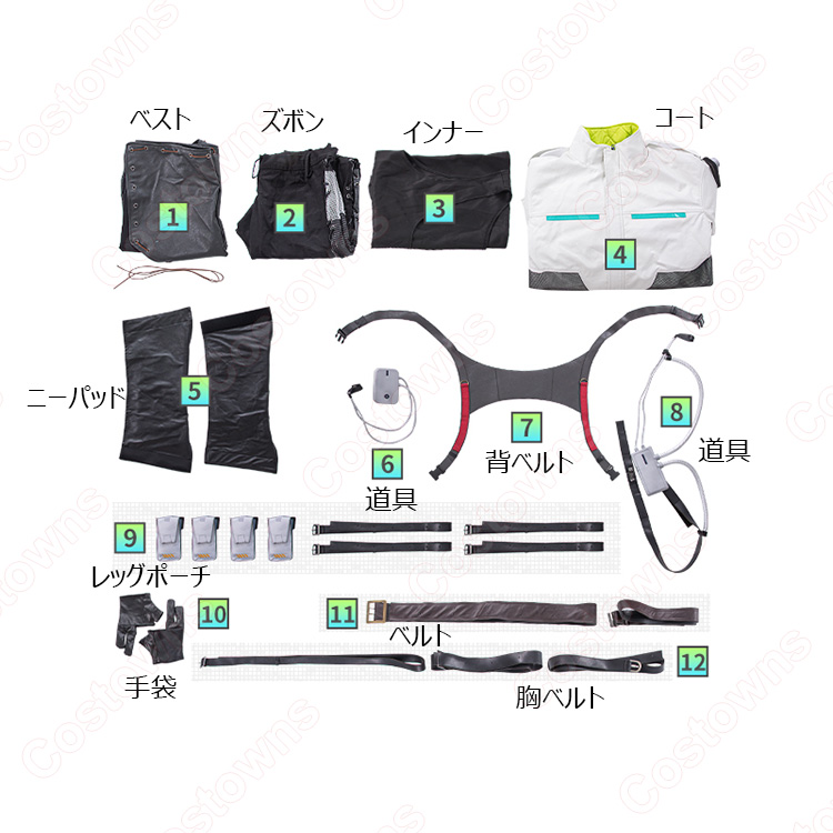 エーペックスレジェンズ クリプト コスプレ衣装 - Costowns