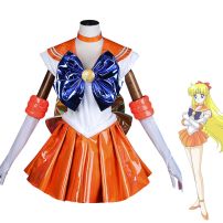 美少女戦士セーラームーン 愛野美奈子 セーラーヴィーナス コスプレ衣装(美少女戦士セーラームーン コスプレ衣装)