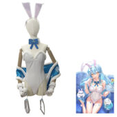 hololive（ホロライブ） 雪花ラミィ バニーガール コスプレ衣装(ゲーム• アニメコスプレ衣装でおすすめの商品)