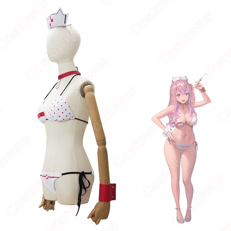 勝利の女神:NIKKE ペッパー コスプレ衣装 オーシャンビタミン ナース服