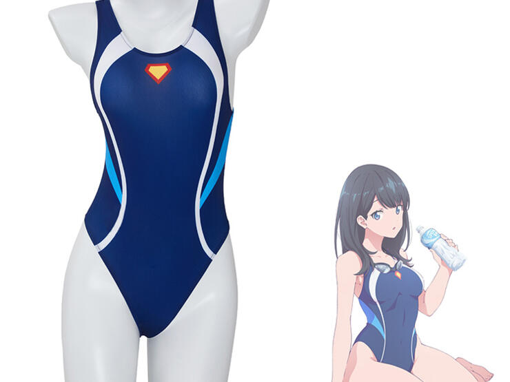 SSSS.GRIDMAN 宝多六花 競泳水着 コスプレ衣装 - Costowns