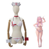勝利の女神:NIKKE ペッパー コスプレ衣装 オーシャンビタミン ナース服 水着(送料無料)