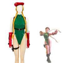 ストリートファイター6 キャミィ・ホワイト コスプレ衣装 レオタード(ストリートファイターシリーズ コスプレ衣装)