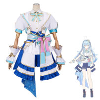 VTuber hololive ホロライブ 雪花ラミィ コスプレ衣装 ブライト衣装 アイドル衣装(ホロライブ（hololive） コスプレ衣装)