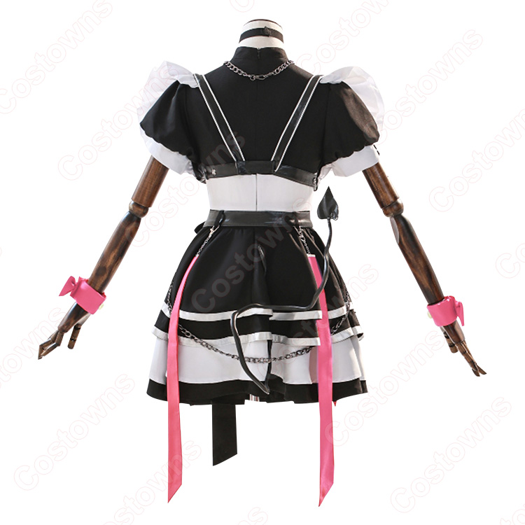 hololive ホロライブ 常闇トワ メイド服 コスプレ衣装 - Costowns