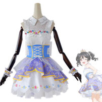 スクフェス 矢澤にこ コスプレ衣装 『ラブライブ！ スクールアイドルフェスティバル』 ロイヤルプリンセス編 素敵なキメポーズ cosplay 仮装 変装(Love Live!（ラブライブ!） コスプレ衣装)