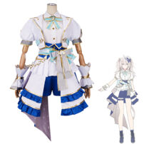 VTuber hololive ホロライブ 獅白ぼたん コスプレ衣装 ブライト衣装 アイドル衣装(ホロライブ（hololive） コスプレ衣装)