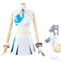 ブルーアーカイブ 猫塚ヒビキ コスプレ衣装 応援団 チアリーダー衣装(ブルーアーカイブ -Blue Archive- コスプレ衣装)
