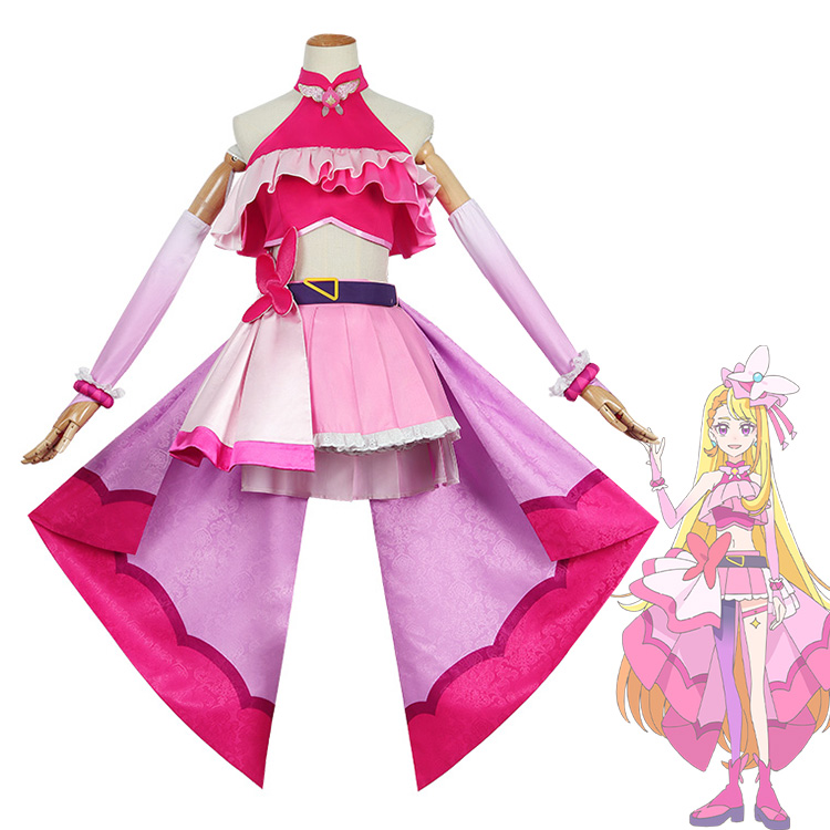 あずさページ♡るなぴバタフライ衣装 ARTIST-PHOTO】 《FRUITS ZIPPER 2025 butterfly Ver.》 💜仲川瑠夏