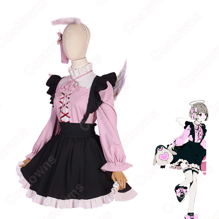 き*の様 桐谷遥 ZOZOTOWNコラボ コスプレ 衣装 プロセカ ウィッグ フ プロセカ × ZOZOTOWN 桐谷遥 コスプレ衣装 『プロジェクトセカイ