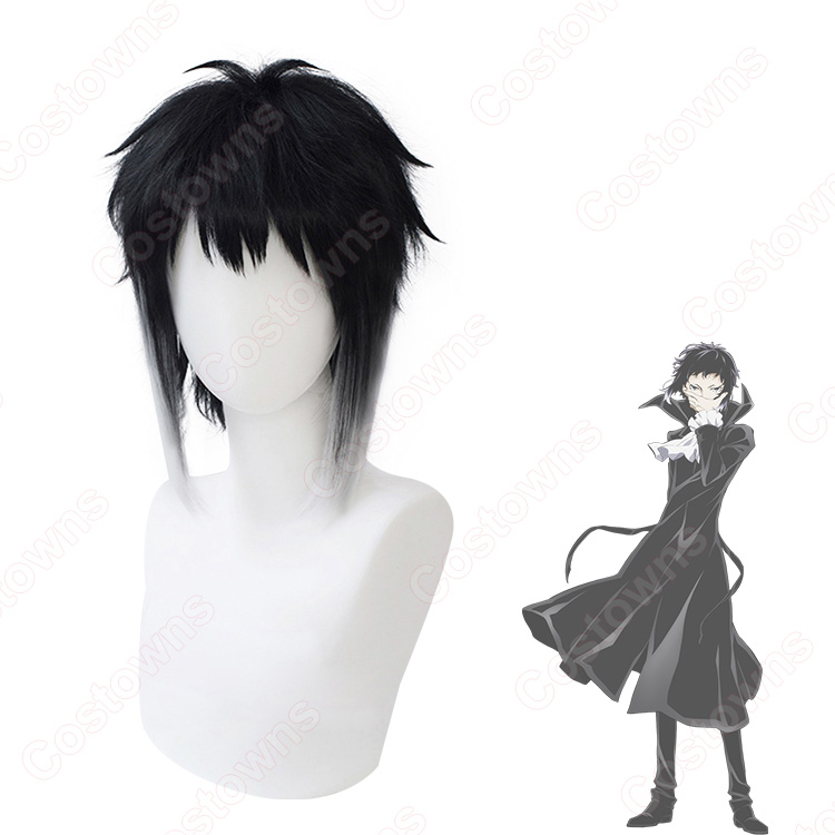 文スト 芥川龍之介 コスプレ 衣装 ウィッグ 文豪ストレイドッグス やつがれ L a74989ec19e64b59a06b9961c50e18