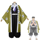 鬼滅の刃 コスプレ メンズ】鬼滅の刃 富岡義勇 コスプレ衣装 S M L XL