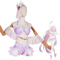 崩壊3rd 真我・人の律者 エリシア 水着 コスプレ衣装(崩壊3rd コスプレ衣装)