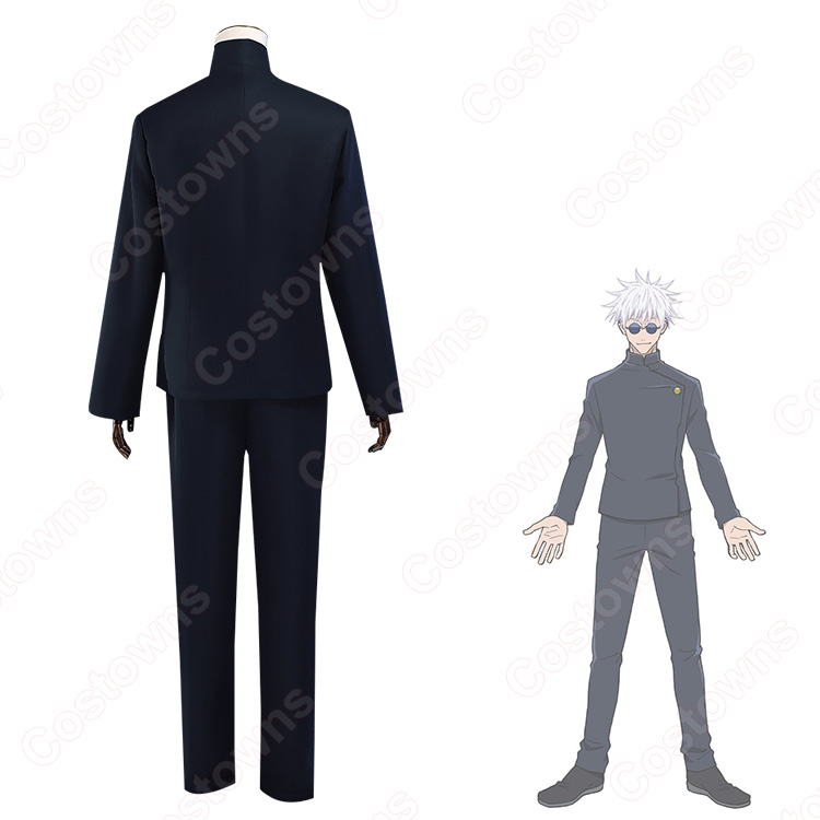 呪術廻戦 五条悟 高専時代 制服 コスプレ衣装 - Costowns