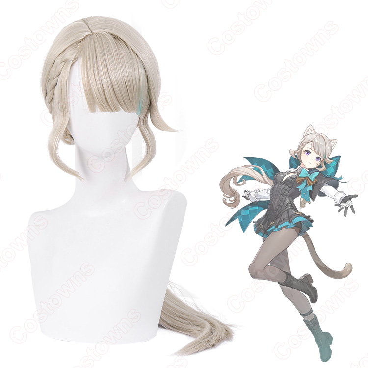 原神 フォンテーヌ リネット コスプレウィッグ - Costowns