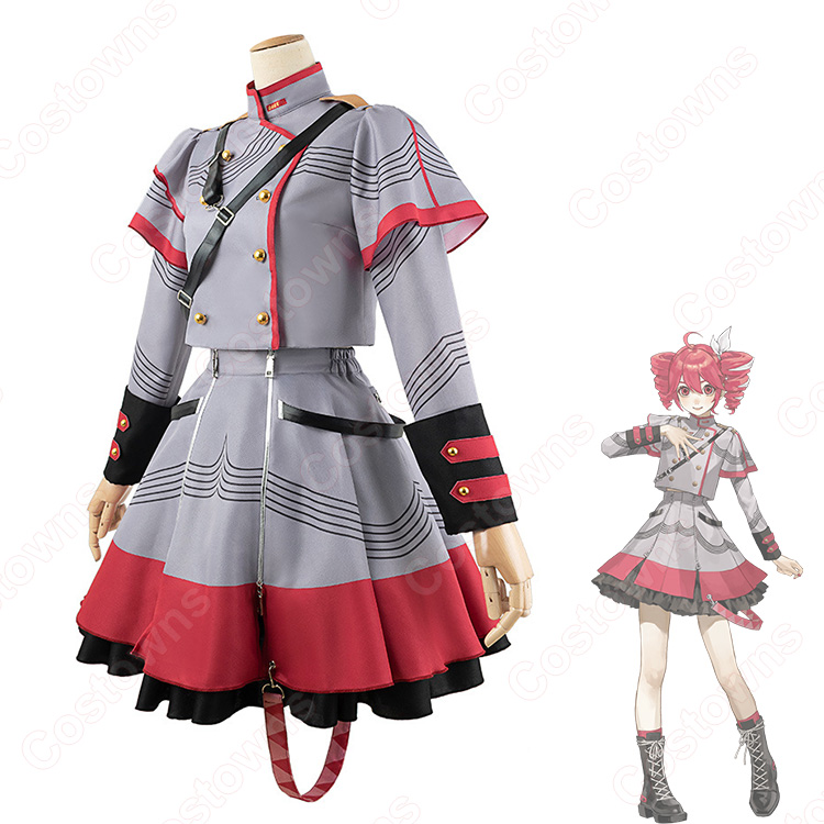 VTuber Synthesizer V AI 重音テト コスプレ衣装 - Costowns