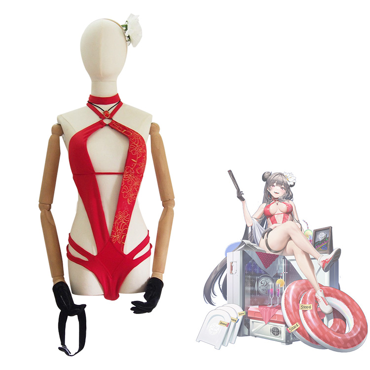 勝利の女神:NIKKE ヤン 水着 コスプレ衣装 - Costowns