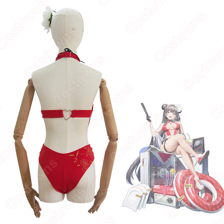 勝利の女神:NIKKE ヤン 水着 コスプレ衣装 - Costowns