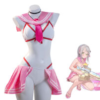 勝利の女神:NIKKE 水着ネオン コスプレ衣装(勝利の女神:NIKKE コスプレ衣装)