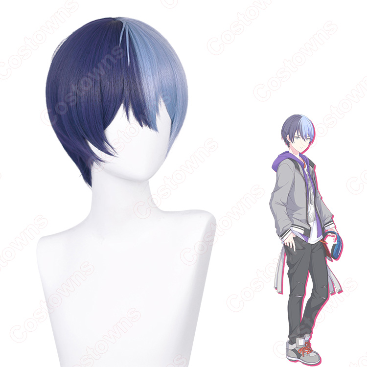 プロセカ 青柳冬弥 フュージョン コスプレ衣装 ウィッグ プロセカ 青柳冬弥 フュージョン コスプレ衣装 ウィッグ プロジェクト