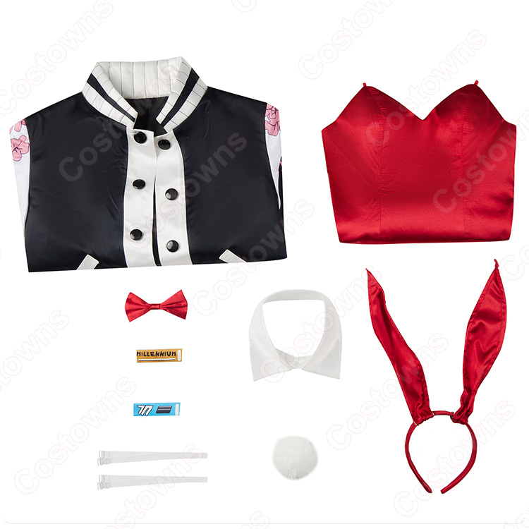 ブルーアーカイブ 美甘ネル バニーガール コスプレ衣装 バニー服