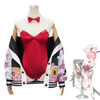 ブルーアーカイブ 美甘ネル バニーガール コスプレ衣装 バニー服(ブルーアーカイブ -Blue Archive- コスプレ衣装)