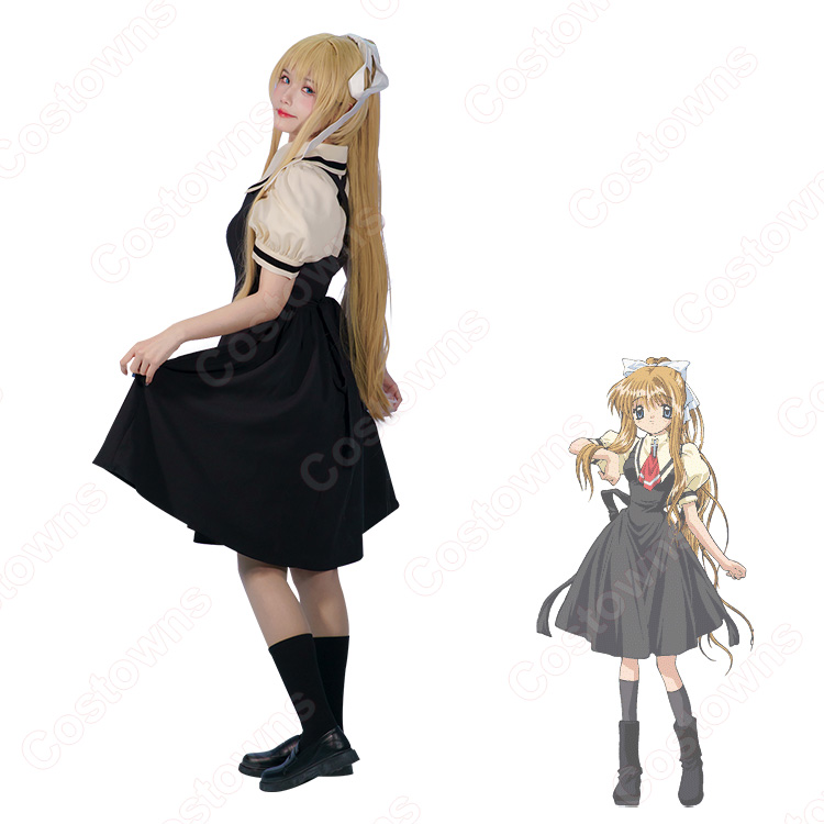 AIR 神尾観鈴 コスプレ衣装 夏服 制服 - Costowns