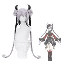 原神 フォンテーヌ ゴスロリ監獄少女 コスプレウィッグ(コスプレウィッグ)