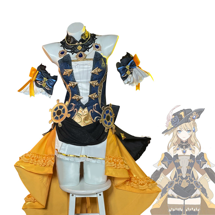 送料無料！！原神 フォンテーヌ ナヴィア コスプレ衣装