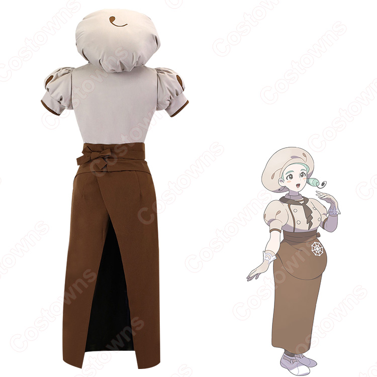 ポケモンSVカエデコスプレ衣装・ウィッグセット 5d2df67017644527adf360e6297b0a