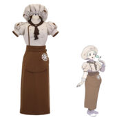 ポケットモンスター スカーレット・バイオレット カエデ コスプレ衣装(送料無料)