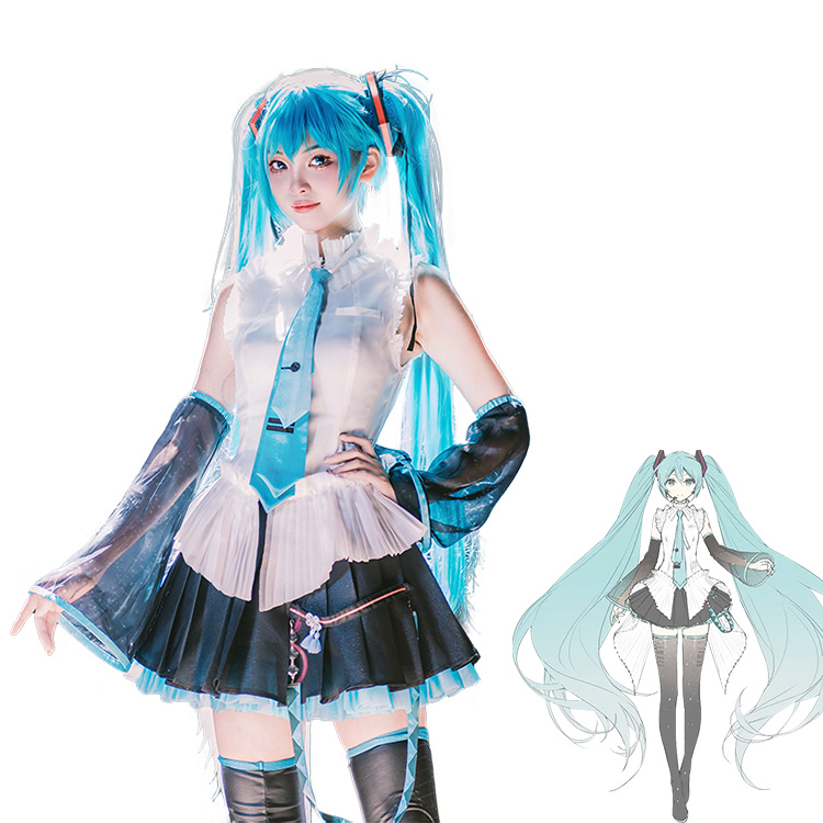 送料無料！！初音ミク 16周年 コスプレ衣装
