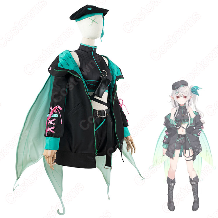 にじさんじ ぽむれいんぱふ ミリタリー コスプレ衣装 - Costowns