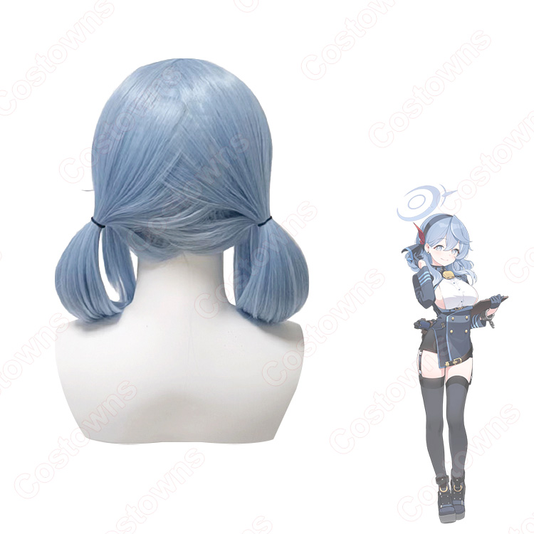 ブルーアーカイブ 天雨アコ コスプレウィッグ - Costowns